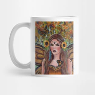 Autumn Fairy Queen By Renee Lavoie Mug